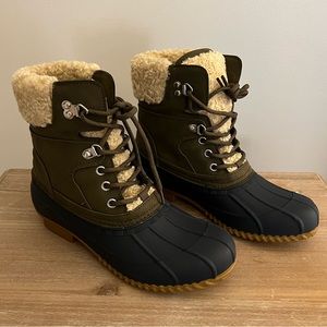 Tommy Hilfiger Rainah Duck Boots Size 7
